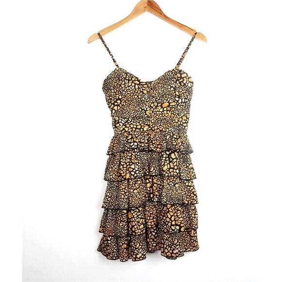Romeo & Juliet Couture | Little Cheetah Print Dress S - Picture 1 of 7